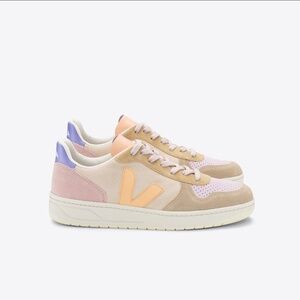Veja V-10 Suede Multico Peach